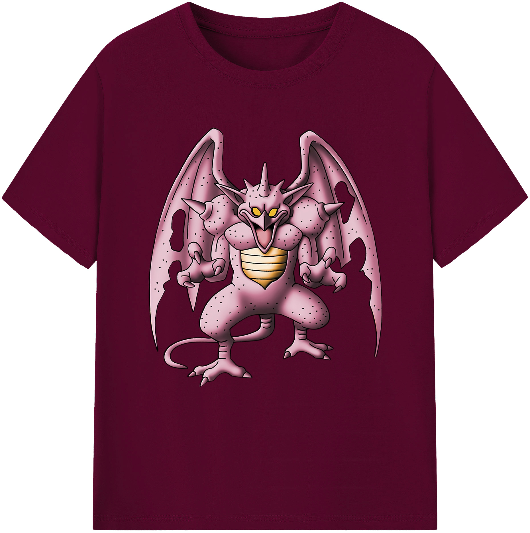 （画像用） ドラゴンクエスト Doragon Kuesuto Dragon Quest レディースカジュアルプリントTシャツ（綿100％）